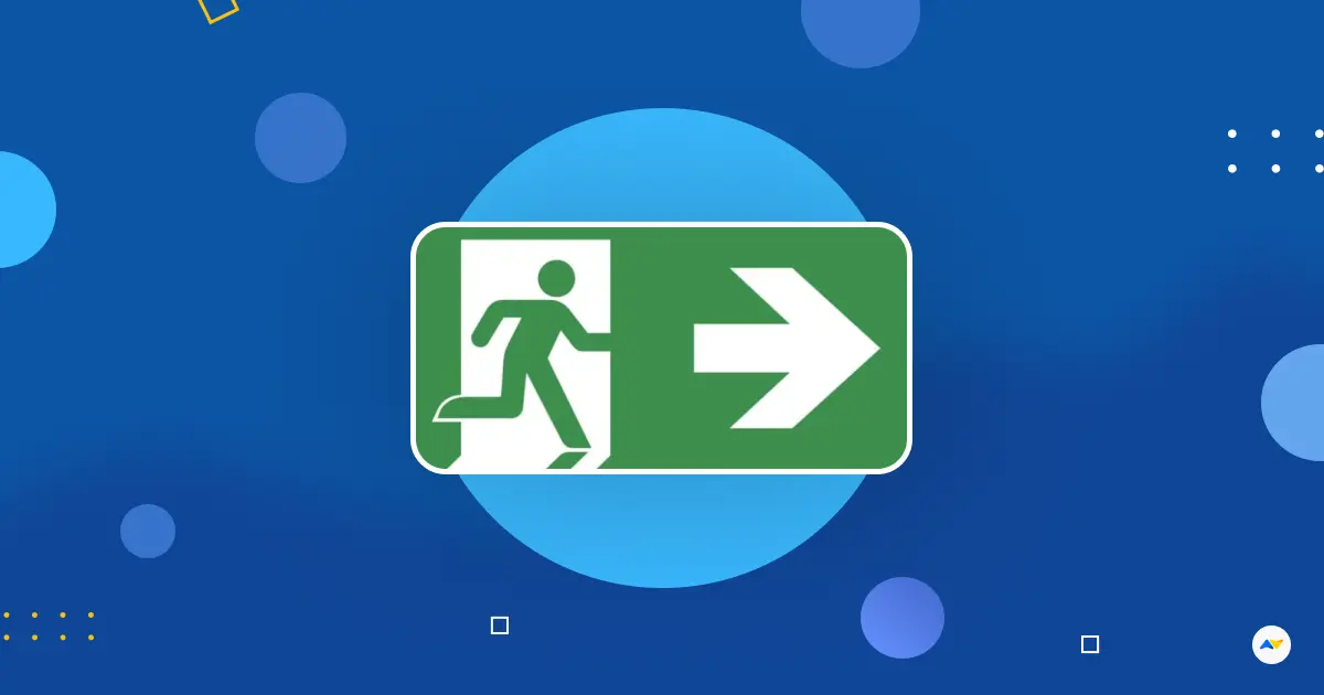 leaving after completing a cash-in-person crypto trade
